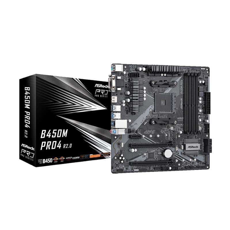 ASRock B450M Pro4-F