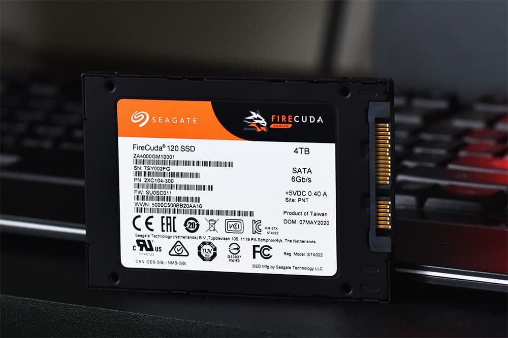 Seagate FireCuda 120 4TB SATA III 2.5-inch SSD