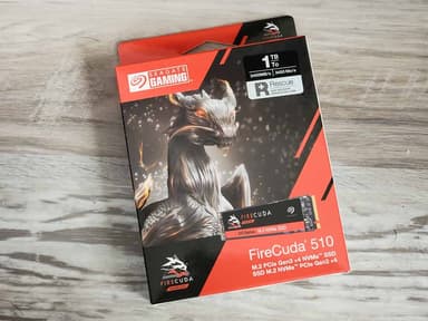 Seagate FireCuda 510 1TB PCIe Gen3 NVMe M.2 SSD