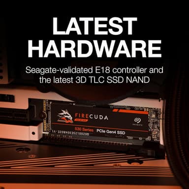 Seagate FireCuda 530 2TB PCIe Gen4 NVMe M.2 SSD