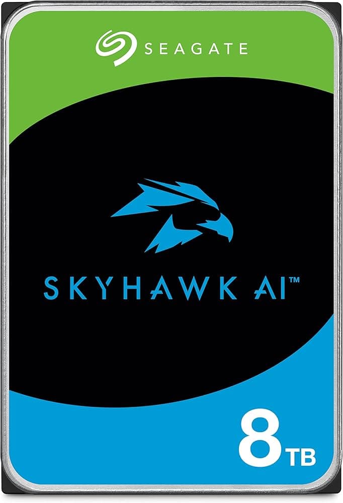 Seagate SkyHawk AI 8TB Surveillance Internal Hard Drive