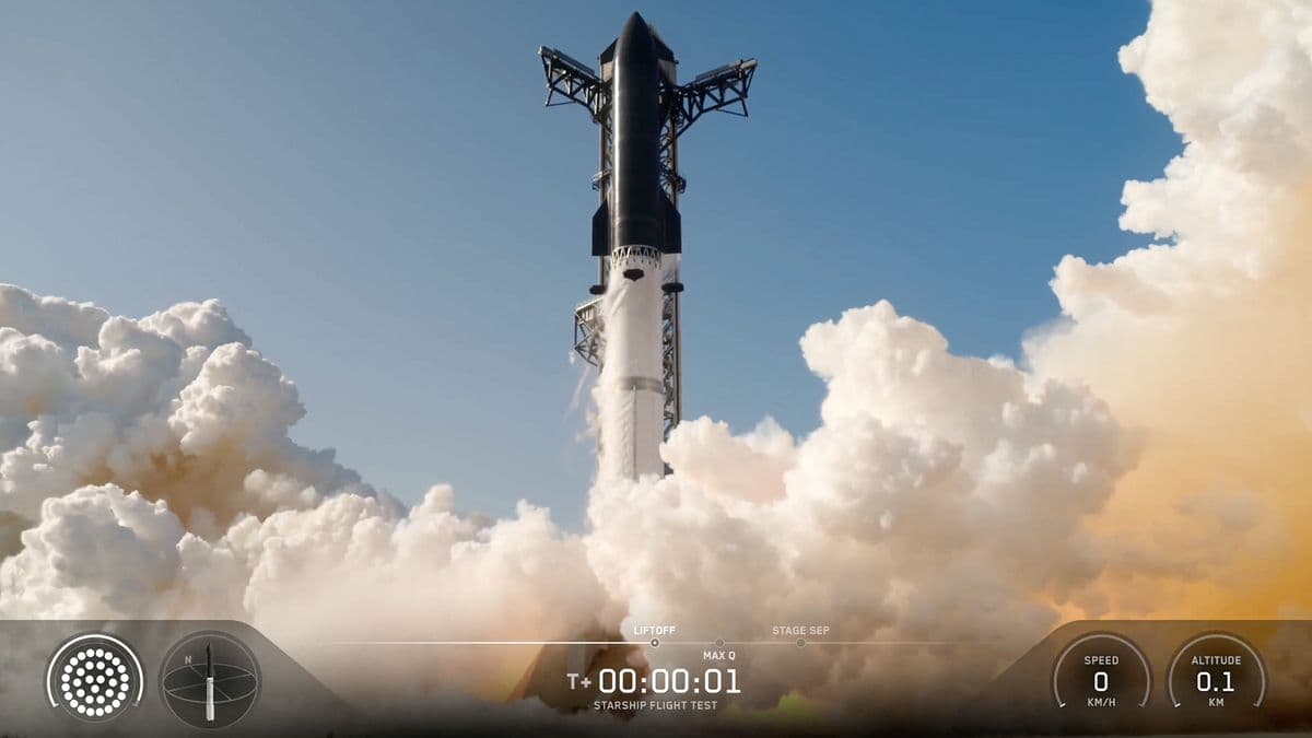 SpaceX Completes 13th Starship Test Flight Following Market Downturn
